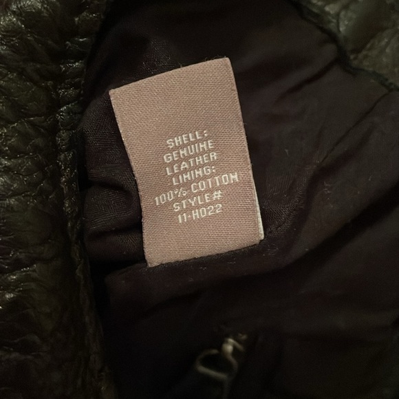 J Jill genuine leather crossbody saddlebag - Picture 10 of 16